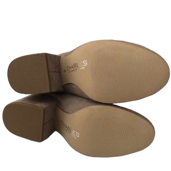 Charles David Quinton Suede Ankle Boots Booties - Picture 7 of 7